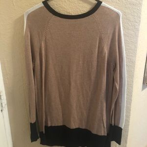 Color Block Long Sweater